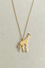 GIRAFFE CHARM NECKLACE