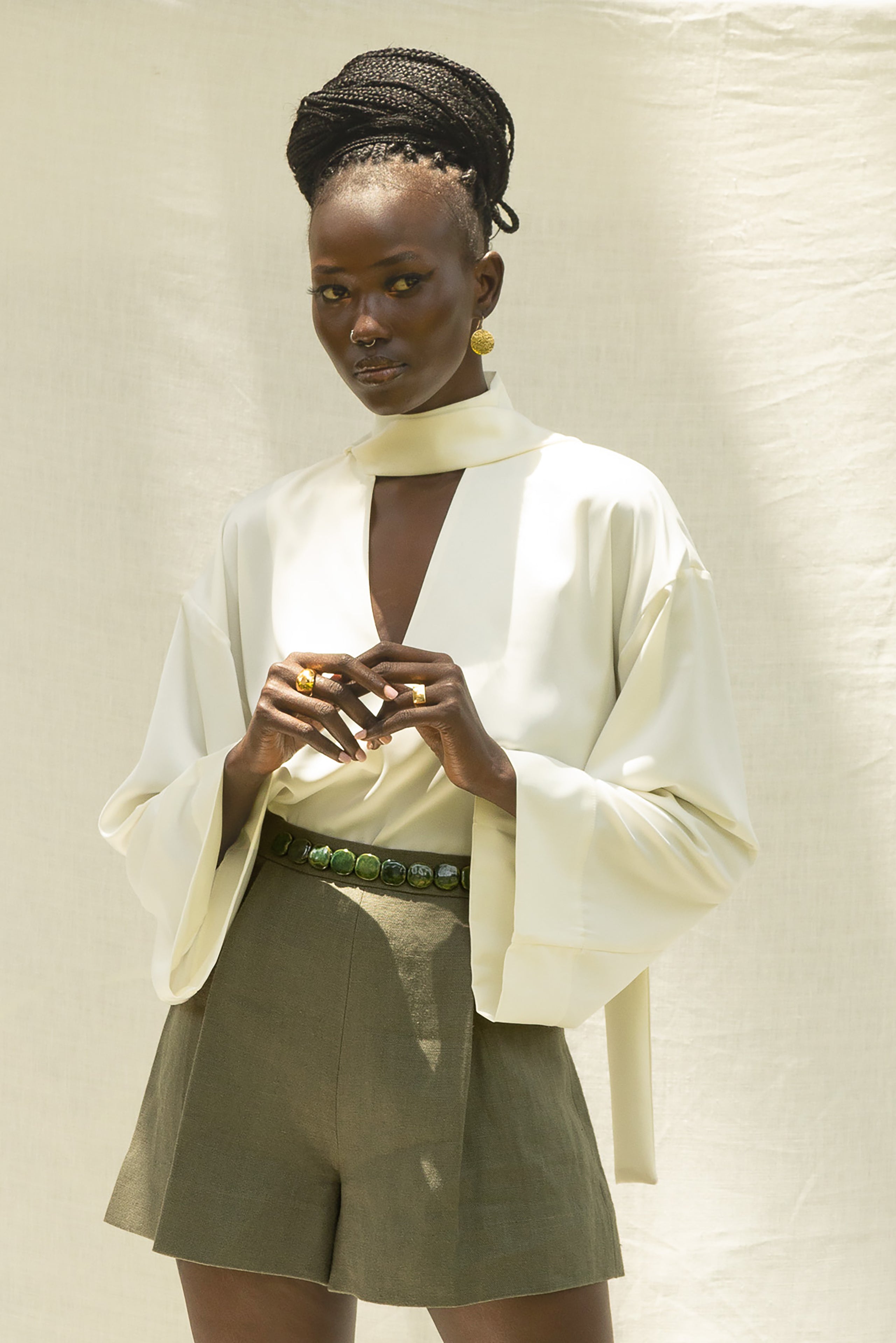 NASSIM SHIRT - OFF WHITE
