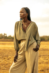 SAVANNAH SHIRT - GIRAFFE IMPALA