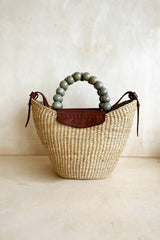 SELENA BASKET BAG - DOVE