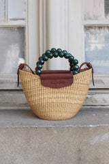 SELENA BASKET - FOREST GREEN