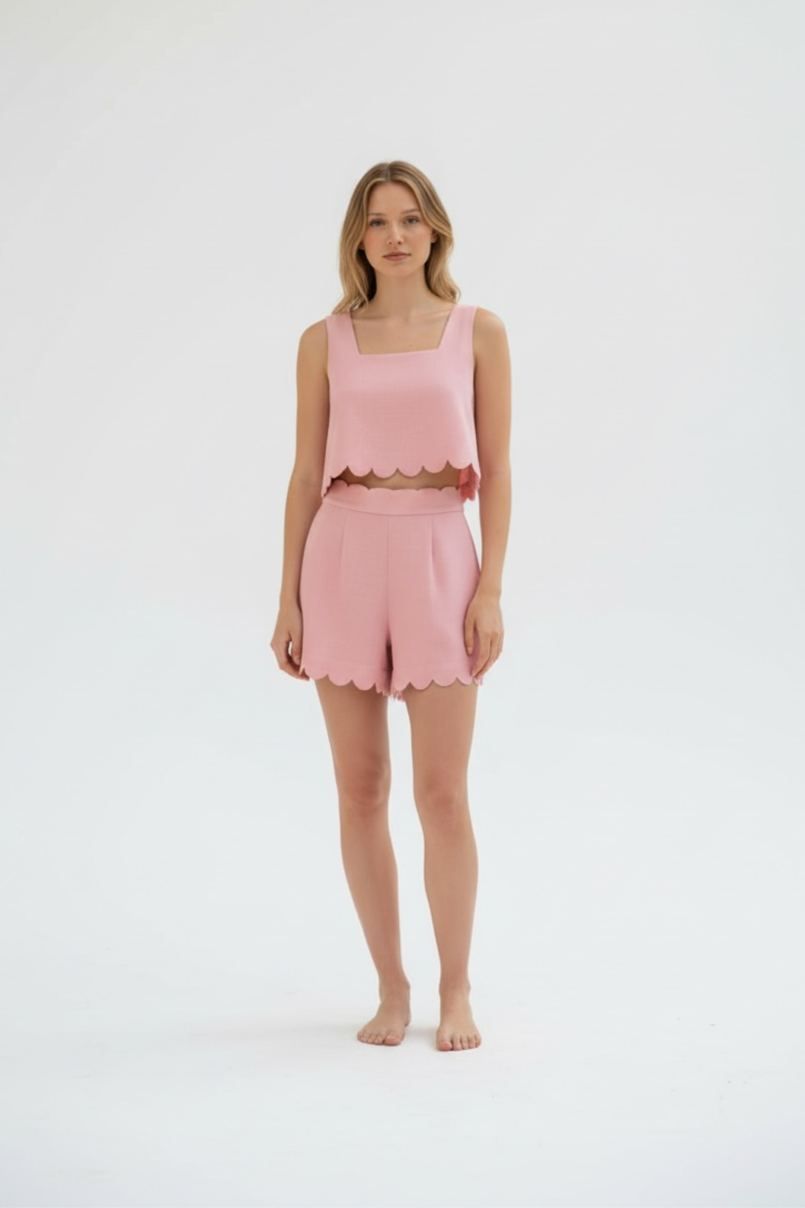 CLAUDIA SHORTS - BLUSH PINK