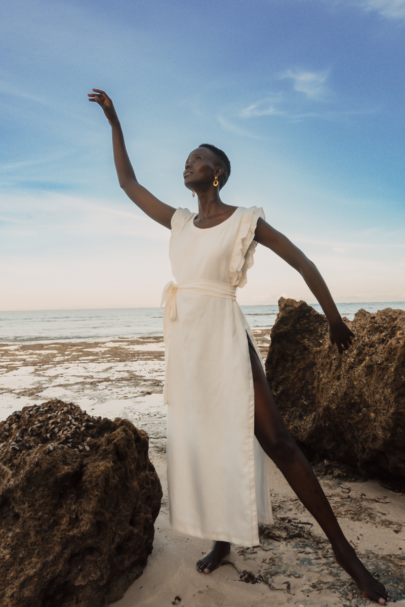 NOVA DRESS - OFF WHITE