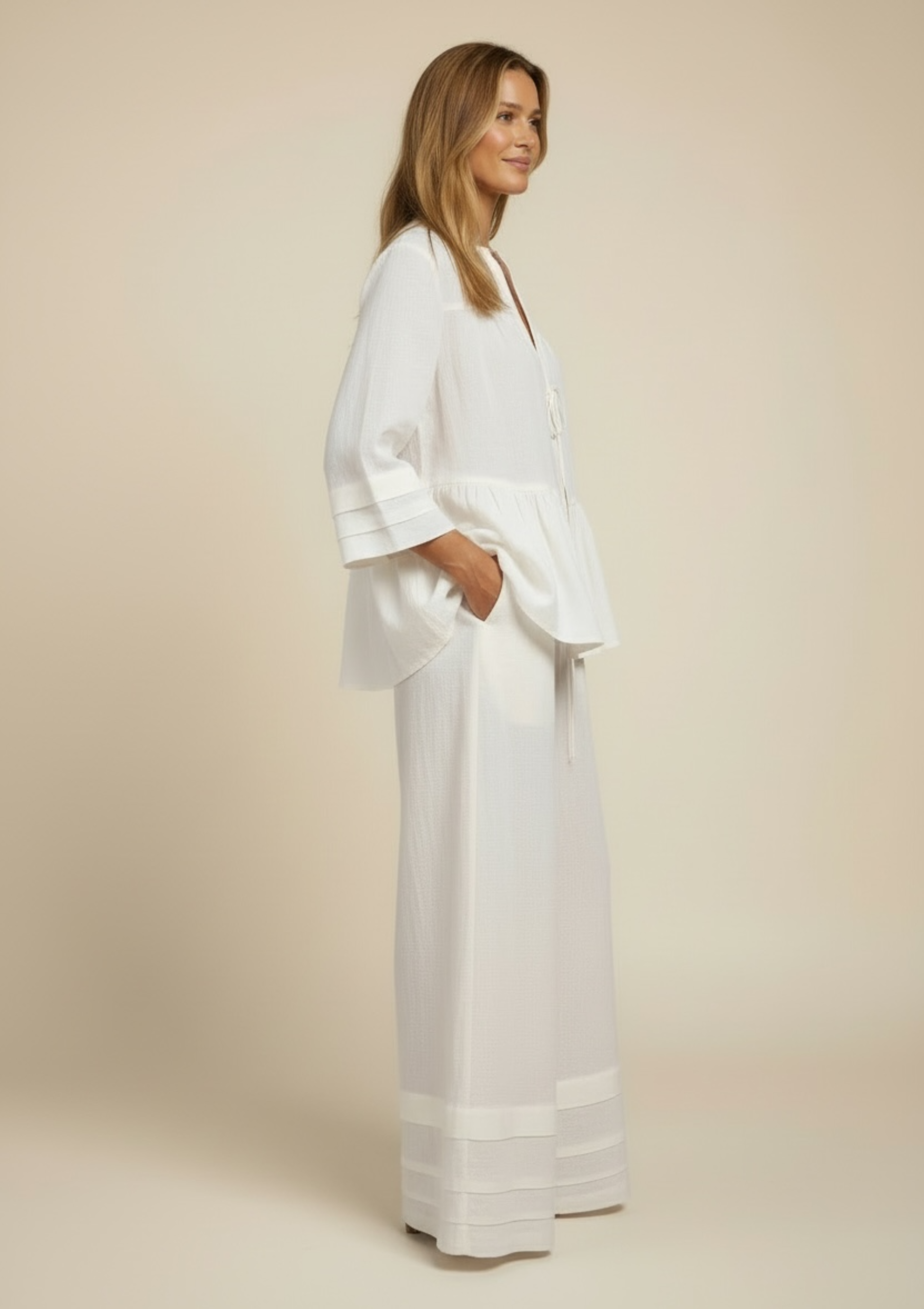 ISLA SKIRT - WHITE
