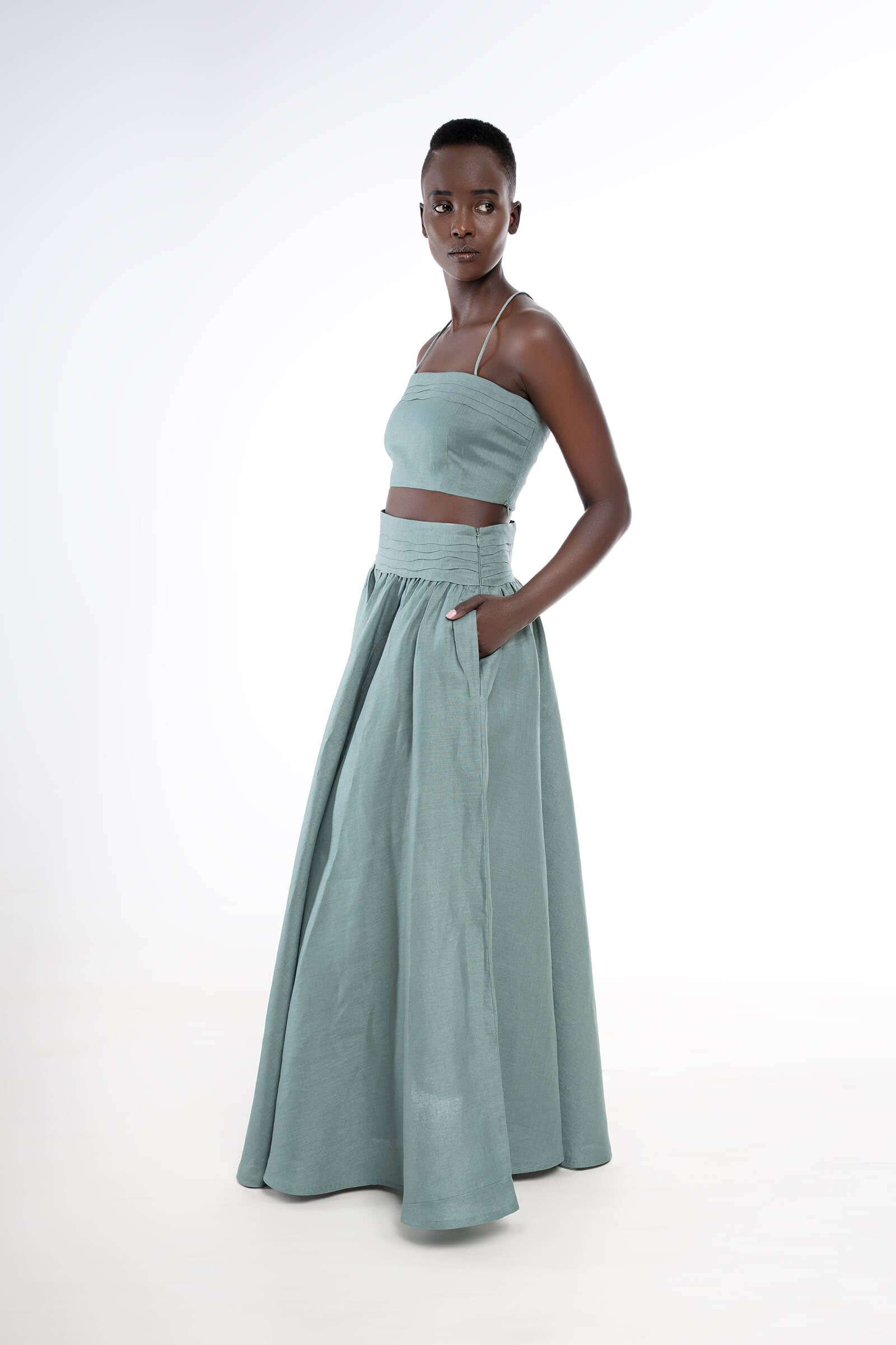 KYLA SKIRT - MINT GREEN