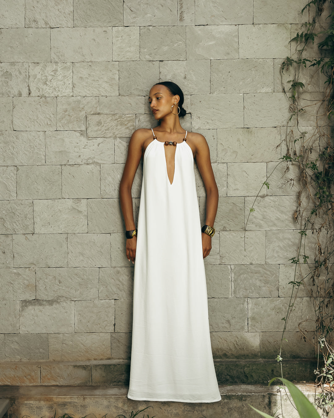 SAMANTHA DRESS - WHITE