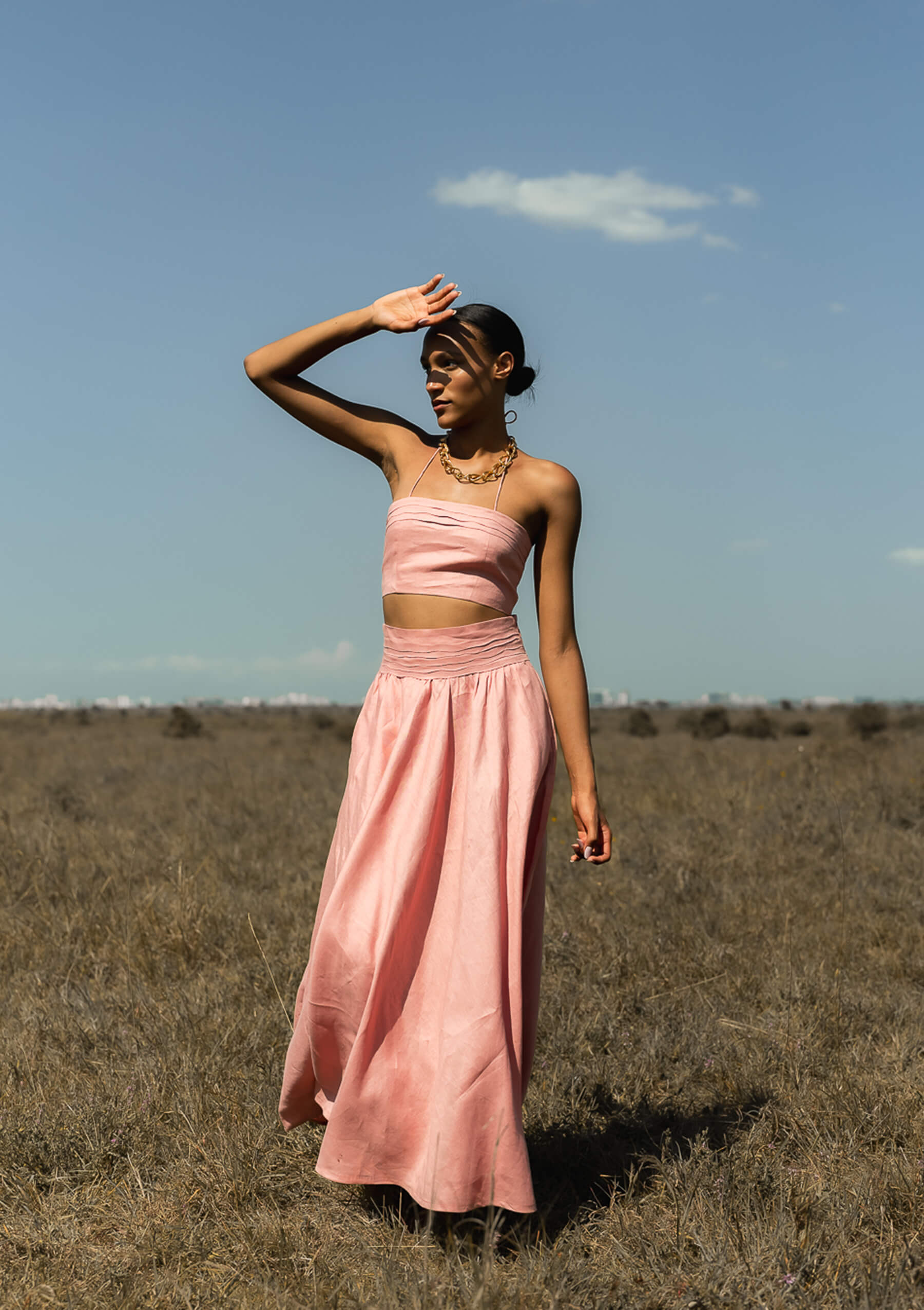 KYLA TOP - BLUSH PINK