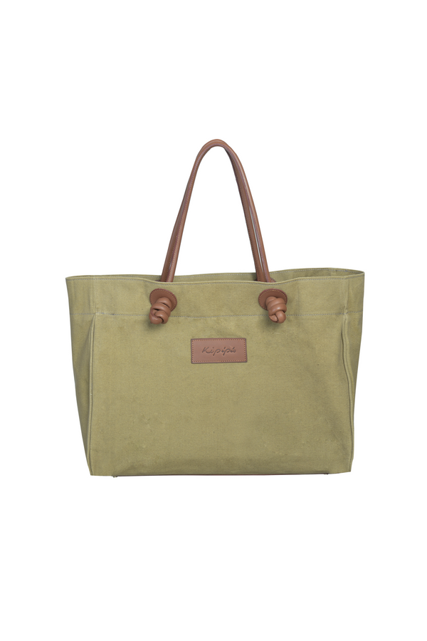 MARA TOTE BAG - KHAKI GREEN