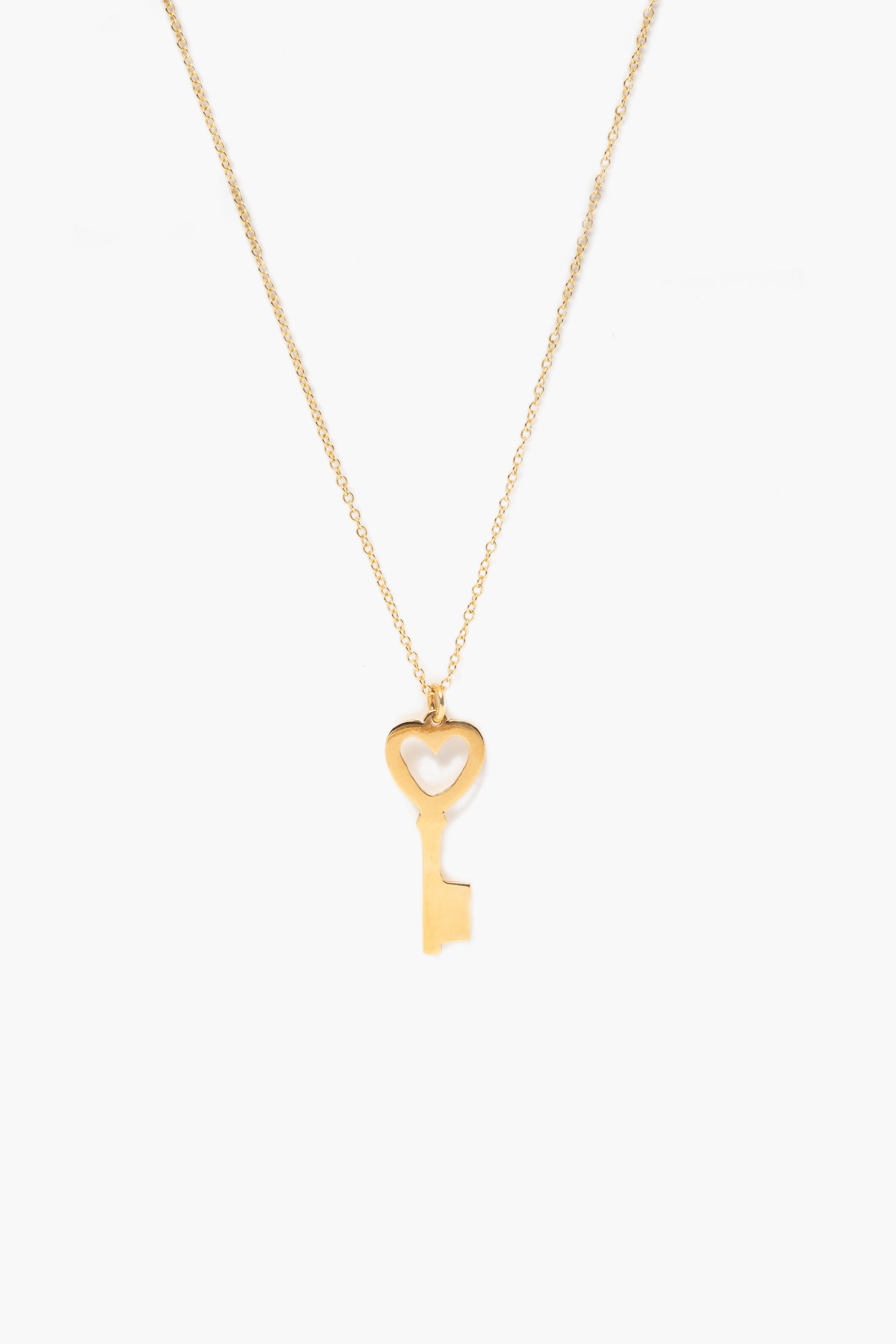 KEY HEART NECKLACE