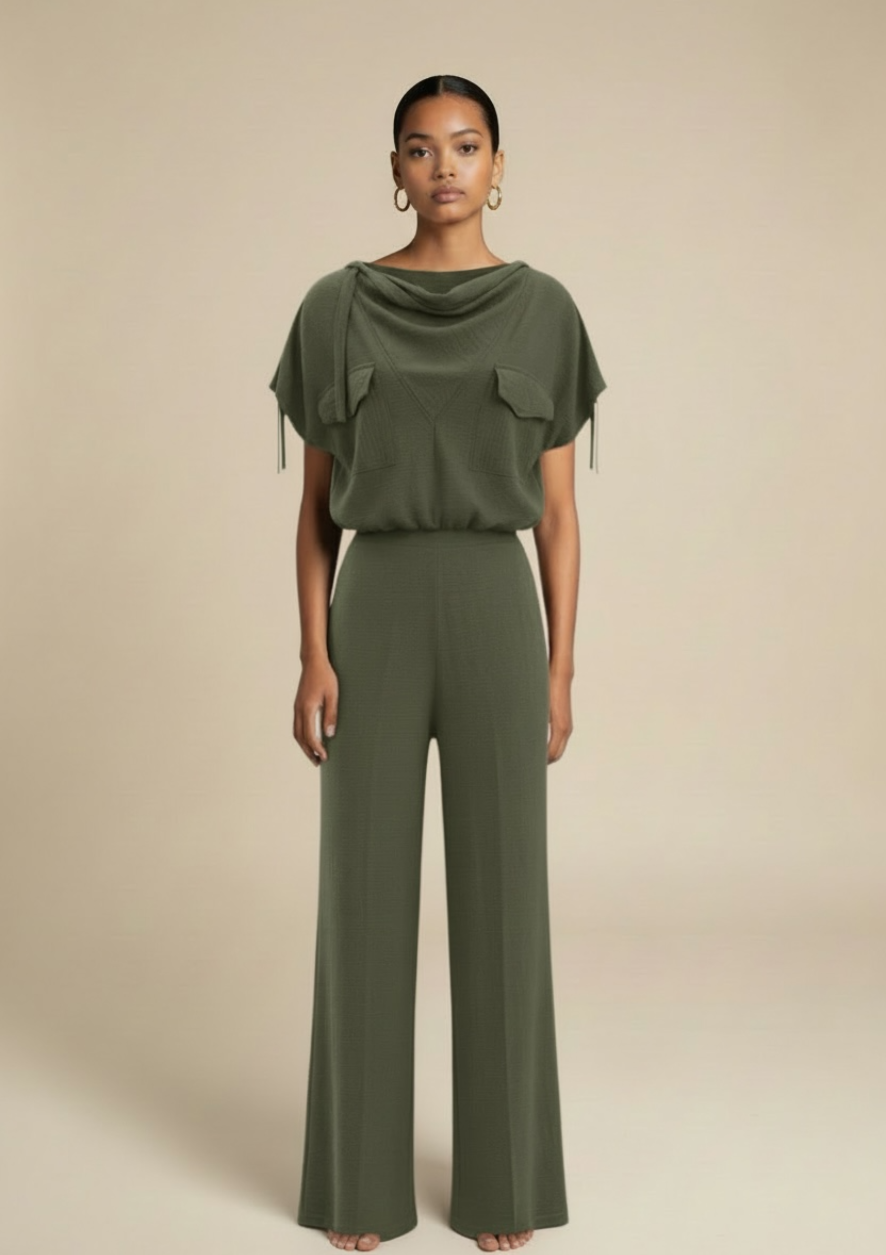 VIDA TOP - MOSSY GREEN