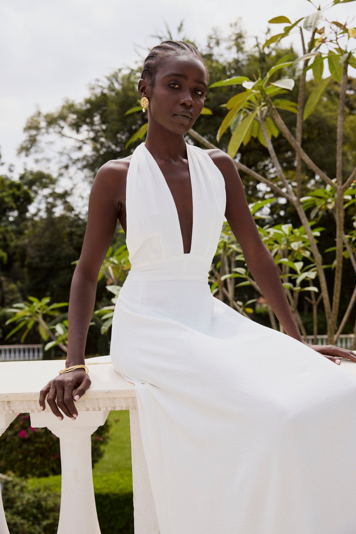 Eliana Dress - White
