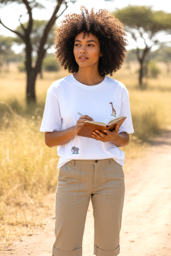 SAVANNAH CLASSIC T-SHIRT - WHITE