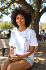 SAVANNAH CLASSIC T-SHIRT - WHITE