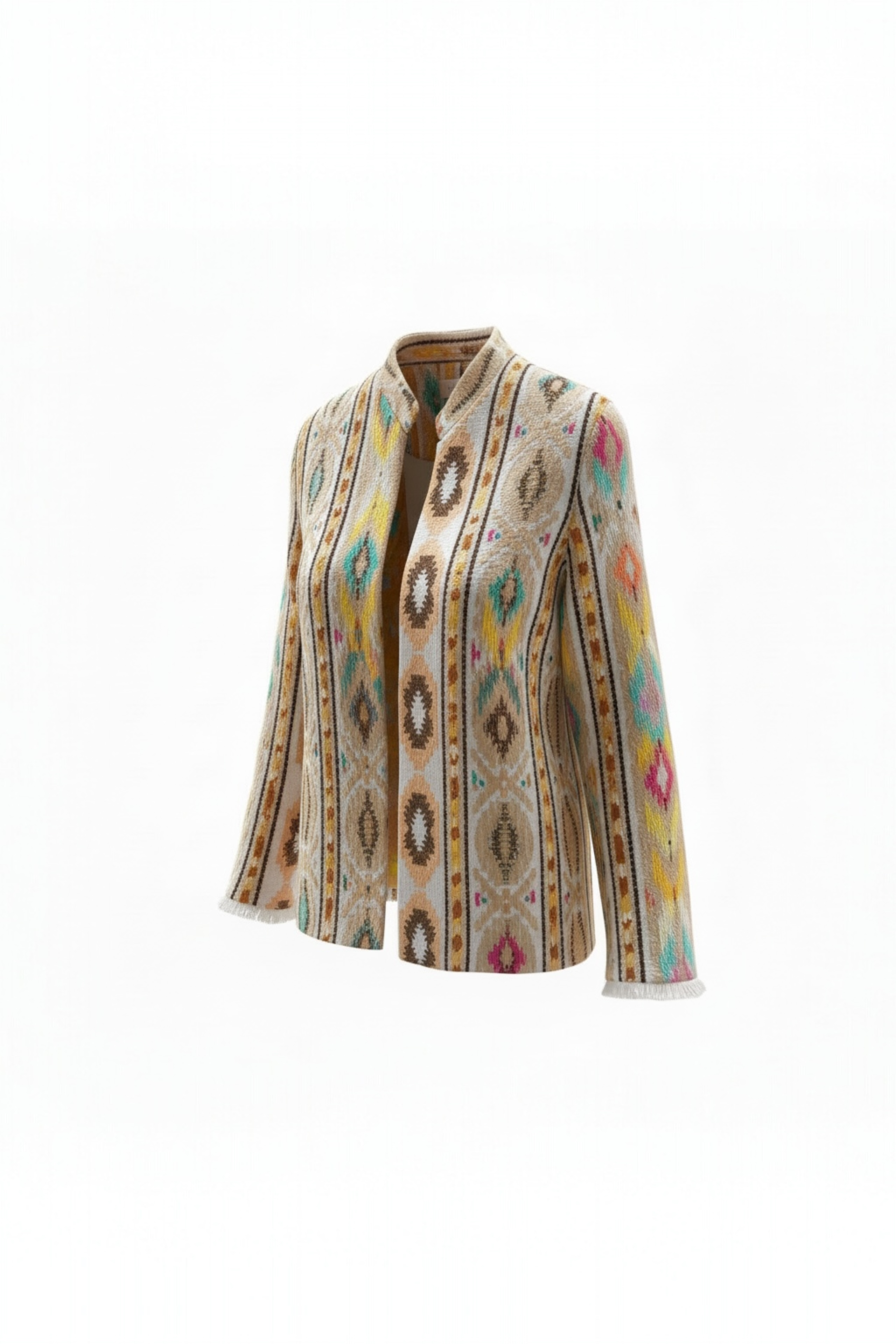 SORAYYA SHORT JACKET - BEIGE