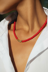 LOVE NECKLACE - RED