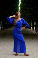 DIANA DRESS - ROYAL BLUE