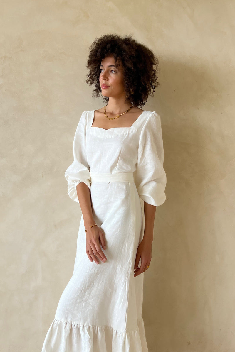 LAIKA DRESS - OFF WHITE