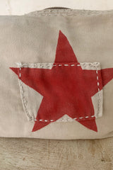 WASH BAG RED STAR - VINTAGE