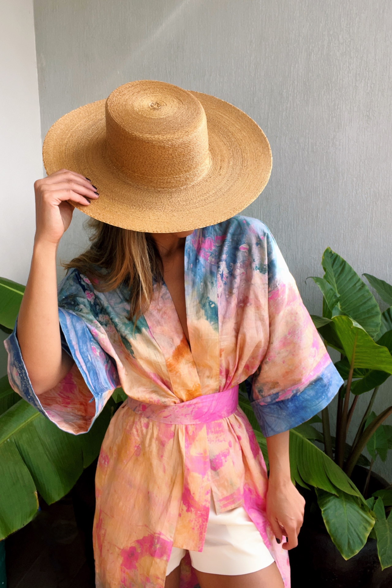 RAHA KIMONO - PINK