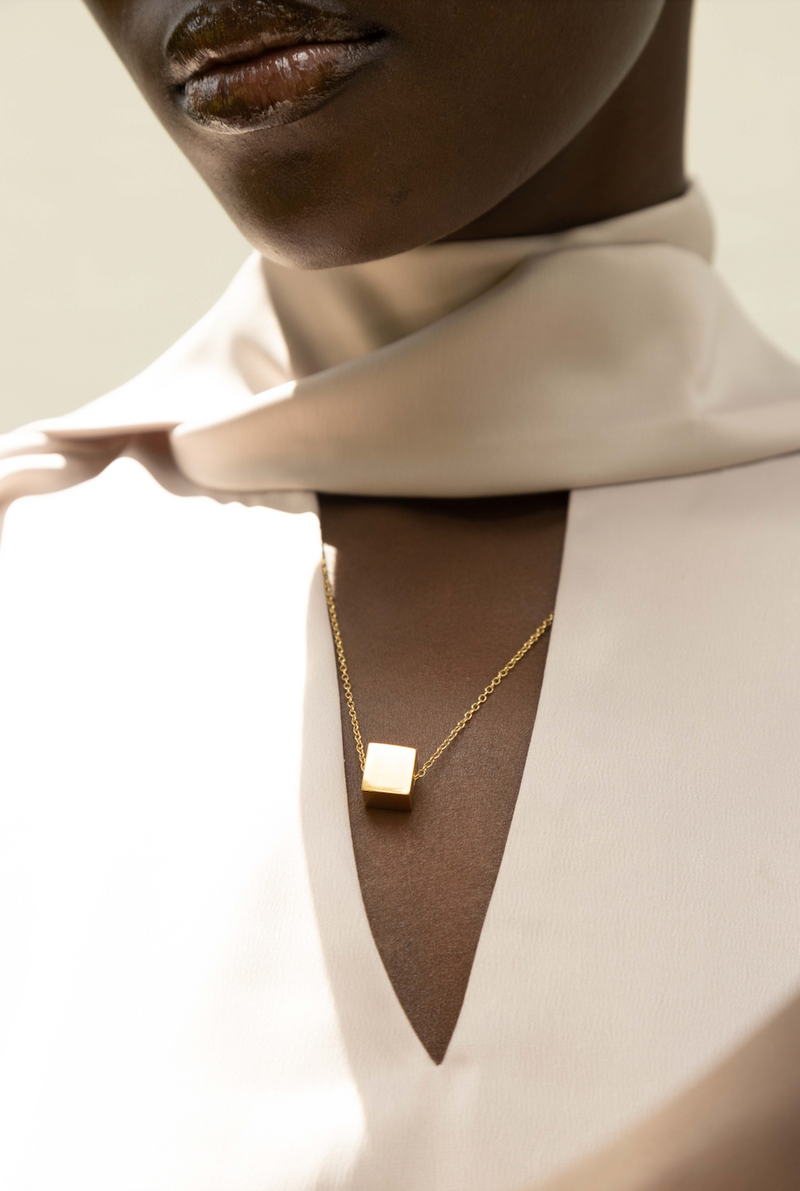 MIRA CUBE NECKLACE