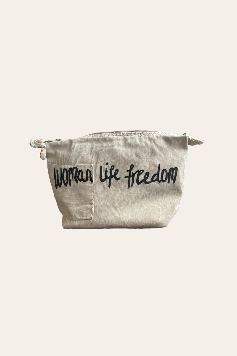 WASH BAG WOMEN LIFE FREEDOM - VINTAGE