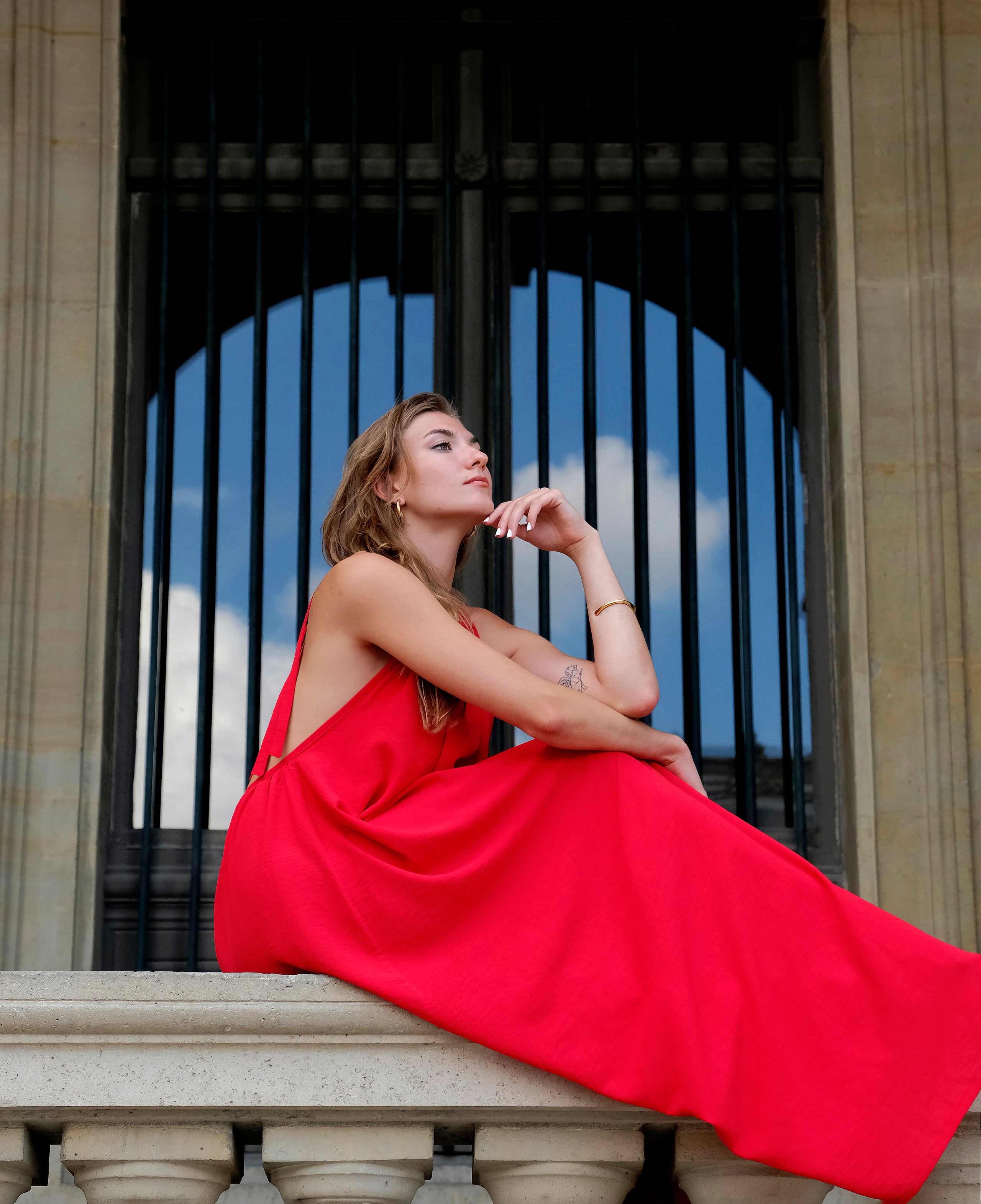 ROXIE DRESS - RED