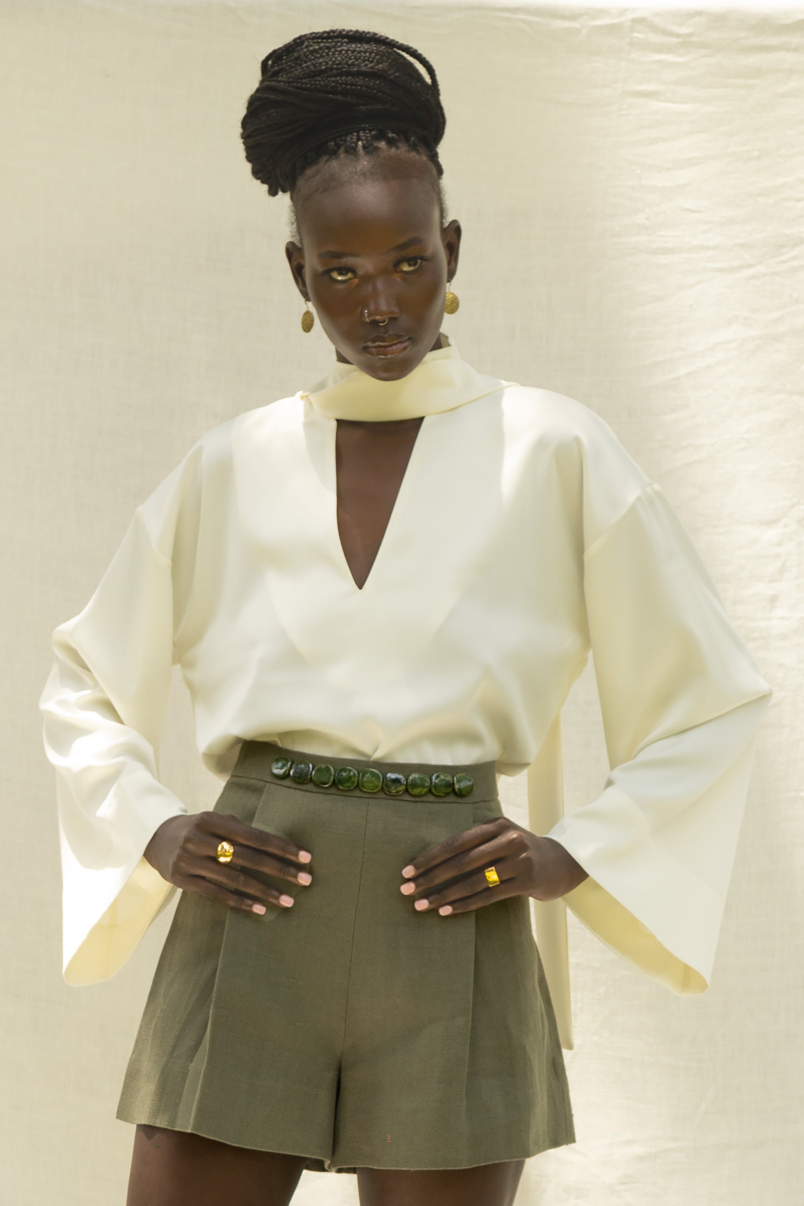 NASSIM SHIRT - OFF WHITE