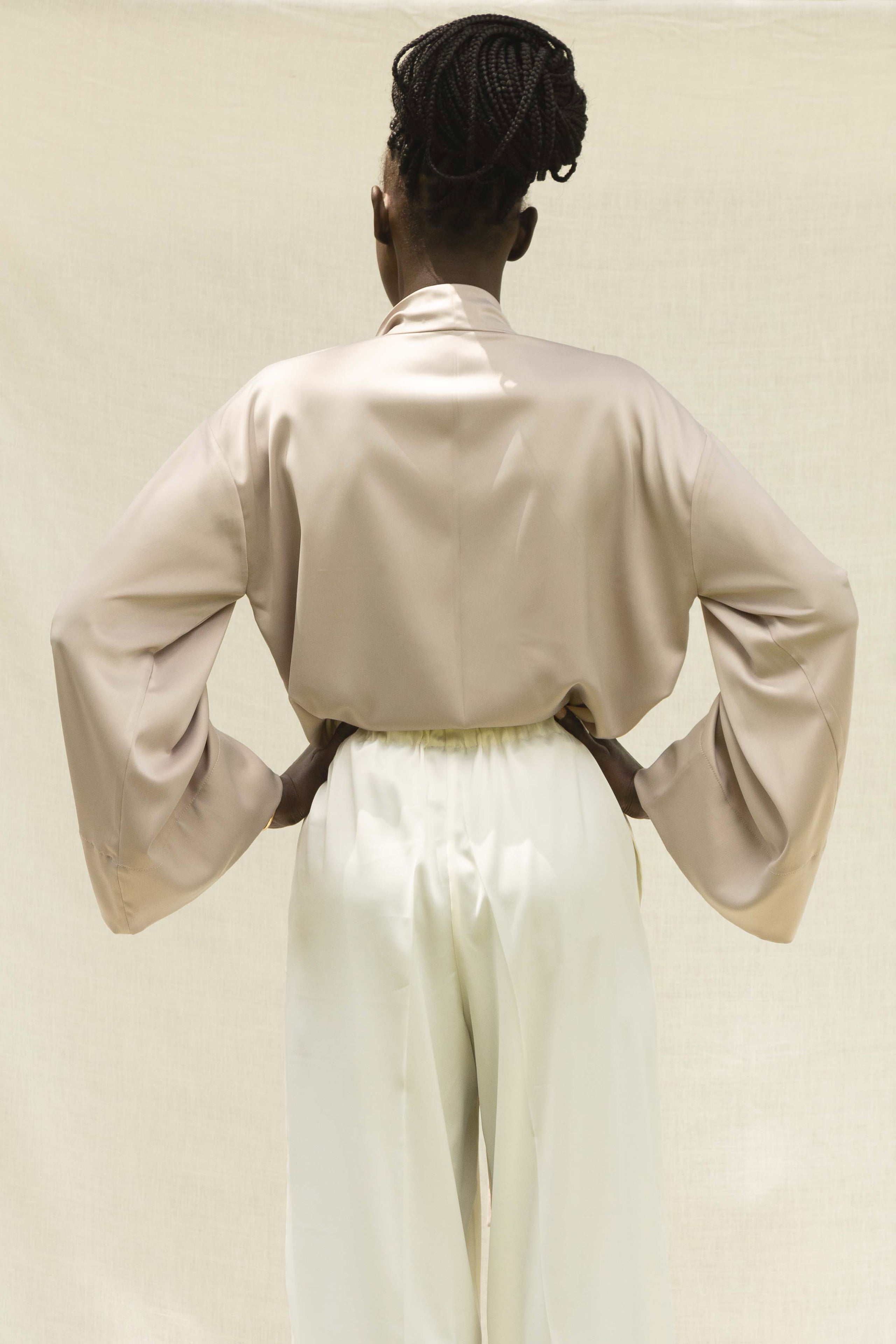 NASSIM SHIRT - TAUPE